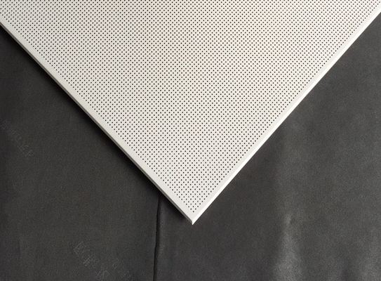 Clip decorata di bianco del diametro 2.3mm nell'installazione facile di assorbimento acustico del soffitto