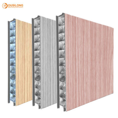 Divisione di legno di riempimento acustica di favo dell'alcali del centro del pannello del grano di alluminio resistente di legno