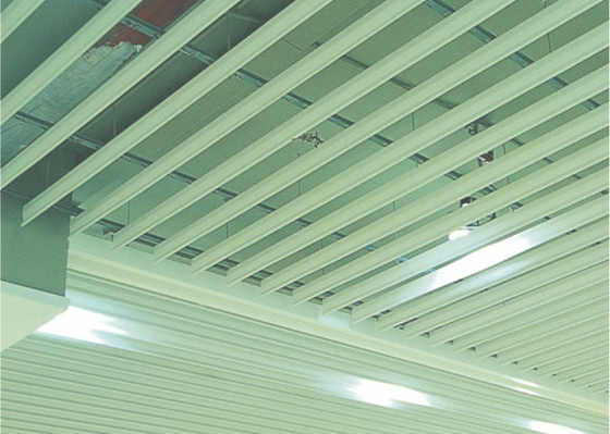 La mostra Hall Acoustical Ceiling Tiles Decorative ha sospeso pannello di alluminio/di alluminio falso