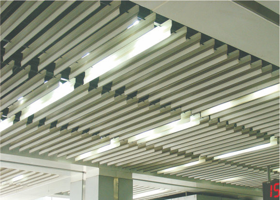 La mostra Hall Acoustical Ceiling Tiles Decorative ha sospeso pannello di alluminio/di alluminio falso