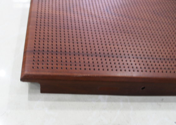 clip caduta di legno su ordinazione in pannelli per soffitti 2x2 con trasferimento di calore