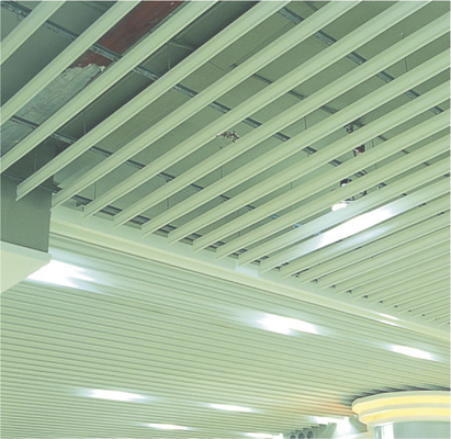 striscia di soffitto falsa della lama del metallo G a forma di dello schermo GH125 per la decorazione interna