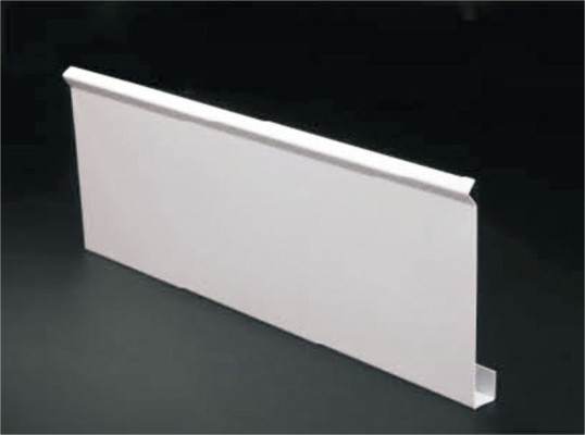 Colore di alluminio a forma di J inossidabile di bianco del soffitto H200 del deflettore ricoperto polvere