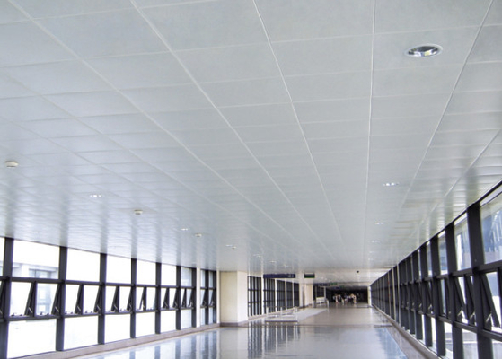 Metal i pannelli acustici di alluminio perforati anteriori per le mattonelle del soffitto X12 del soffitto 12, SGS