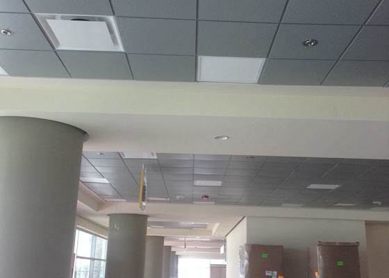 Il risiedere d'acciaio galvanizzato colore grigio nel soffitto piastrella 605 x 605mm per l'aeroporto