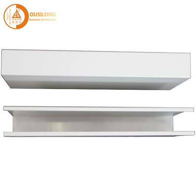 Altezza di alluminio commerciale decorativa di larghezza 150mm dei pannelli per soffitti 35mm del deflettore della striscia di metallo