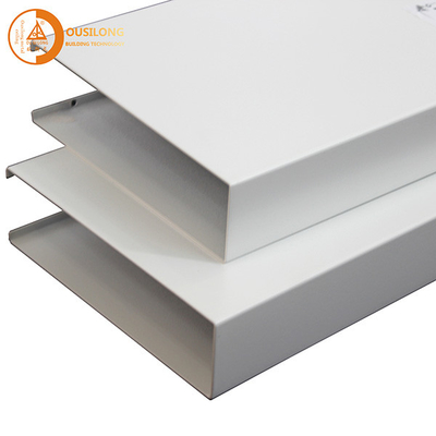 Altezza di alluminio commerciale decorativa di larghezza 150mm dei pannelli per soffitti 35mm del deflettore della striscia di metallo