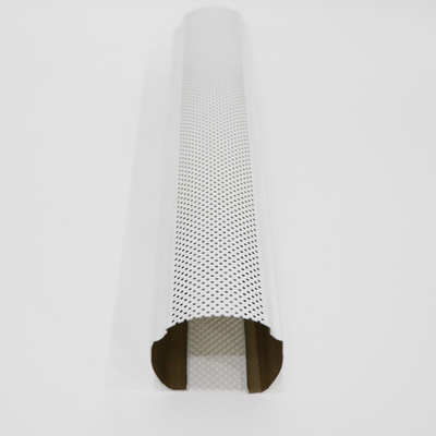 Lunghezza massima 6000mm dei soffitti lineari di alluminio decorativi perforati a forma di o del deflettore