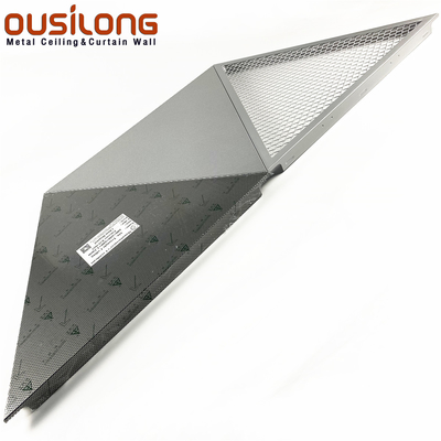Metallo Mesh Aluminum Open Cell Clip di esposto nel soffitto