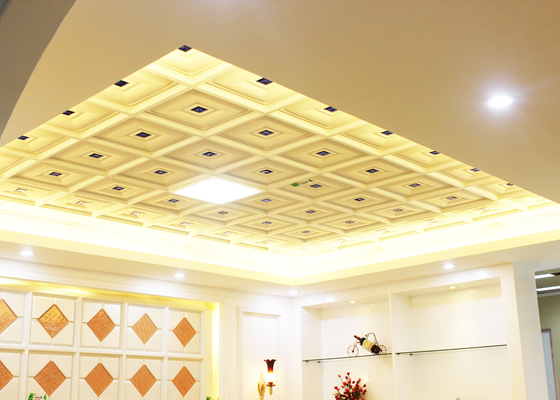 Mattonelle artistiche del soffitto della struttura di alluminio per la decorazione domestica della parete e del soffitto