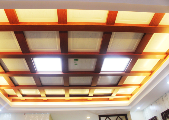 Pannello per soffitti di alluminio pulibile di resistenza di olio artistico per la cucina