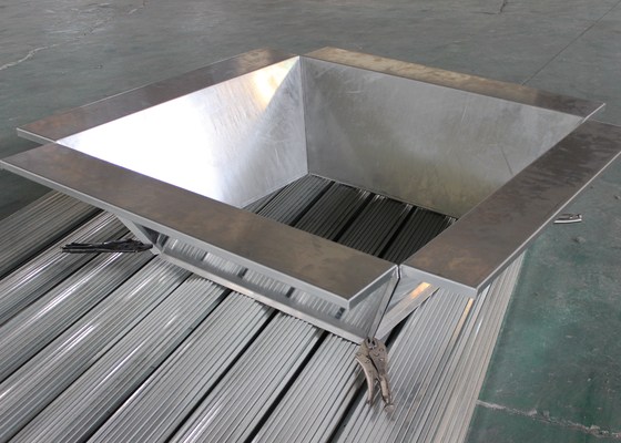 Il favo di alluminio rivestito di verniciatura americano di PPG PVDF riveste con forma su ordine