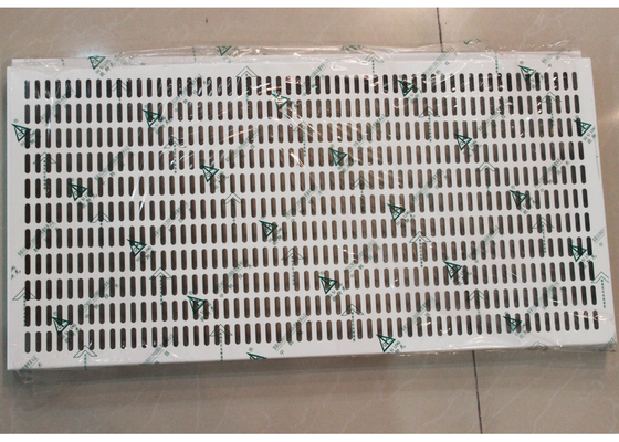 5 x 20 millimetri di metallo perforato ovale sospeso al soffitto per il sistema di isolamento acustico dell'aeroporto