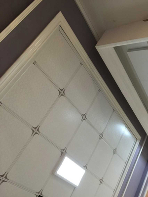 Il soffitto artistico semplice su ordinazione piastrella il metallo falso per il centro commerciale
