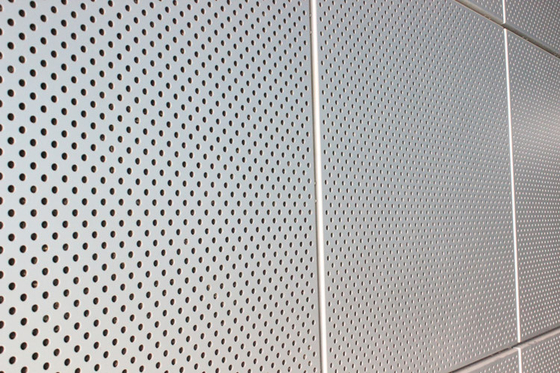 Pannelli di parete di alluminio perforati della decorazione della parete esterna per il materiale di costruzione della parete