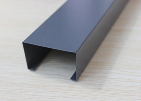 Spolverizzi il materiale da costruzione dell'U-alluminio di profilo dello schermo dell'alto grado rivestito del soffitto