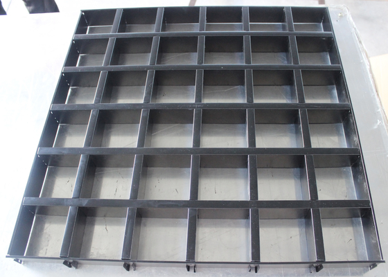 Il soffitto sospeso del metallo di griglia piastrella bello con la griglia T Antivari della struttura