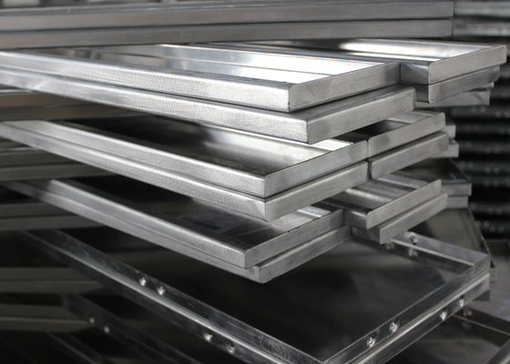 Pannelli di parete rivestiti durevoli eccellenti di alluminio solidi, pannelli di alluminio 1220 x 2440mm