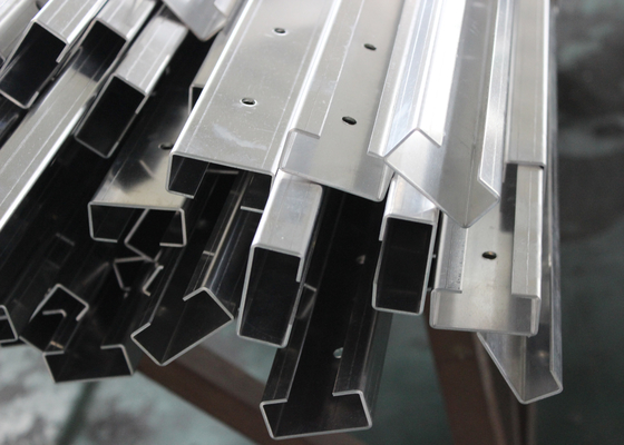 Pannelli di parete di alluminio di profilo per rivestimento di costruzione, pannello solido di alluminio celato