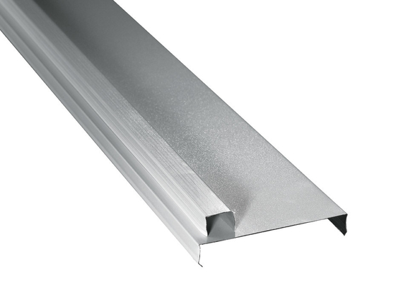 Soffitto lineare semplice e strutturato, corrosione e resistenza all'abrasione della striscia di alluminio