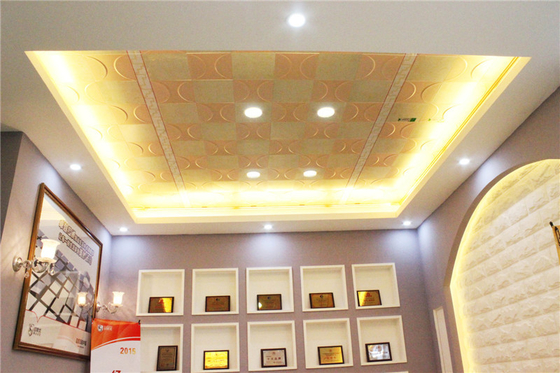 pannelli per soffitti di alluminio di goccia di 0.6mm per la decorazione del salone